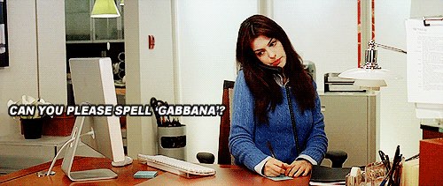 2) Can you please spele Gabbana