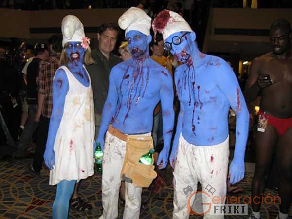 17) Pitufos-zombies