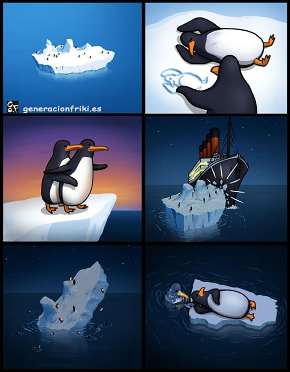 315) 10-04-14 titanic-pinguinos-Humor