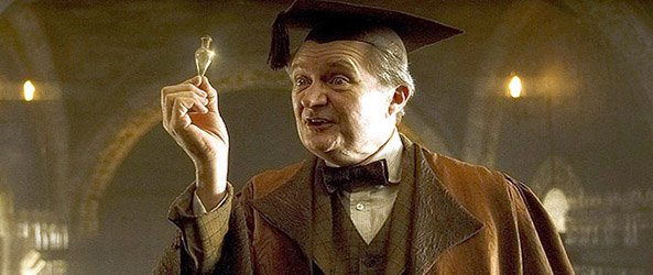 JIM BROADBENT as Professor Horace Slughorn in Warner Bros. Pictures’ fantasy adventure movie “Harry Potter and the Half-Blood Prince." NOTE; THIS PHOTO WAS DOWNLOADED BY CONSENTING TO AN AGREEMENT THAT IT WOULD NOT BE USED OUTSIDE THE LOS ANGELES TIMES. WE RECEIVED SPECIAL PERMISSION TO KEEP THIS PHOTO IN OUR DATABASE BEYOND THE STATED 90 DAY RESTRICTION. CAN BE USED ONLY IN EDITORIAL. NO ADS, SALES, ETC. PERMISSION GIVE BY JESSE MESA,WARNER BROS. PHOTO (818) 954-6256.