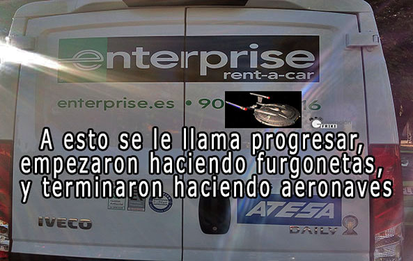 1115) 17-11-15 Enterprise-furgoneta-aeronave-Humor