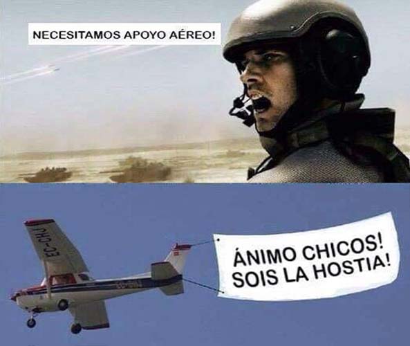 1165) 28-12-15 Apoyo-aereo-Humor
