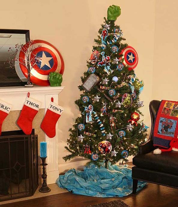 7-arboles-navidad-frikis-los-vengadores