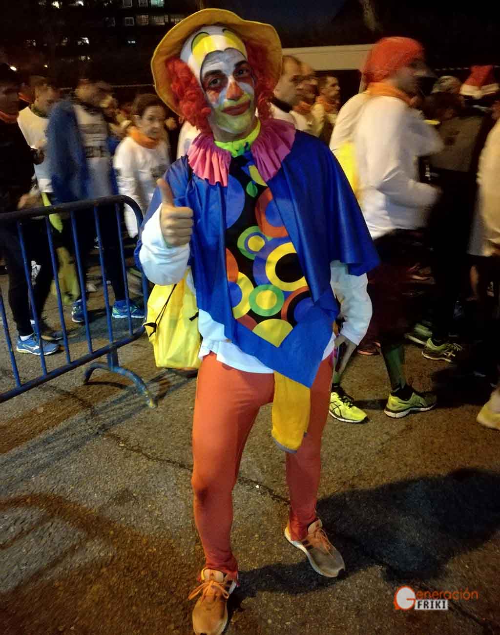 6-San-Silvestre-2016-Generacion-Friki-disfraces-payaso