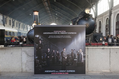 Exposición Asesinato en el Orient Express (Madrid) @ Museo del Ferrocarril de Madrid 