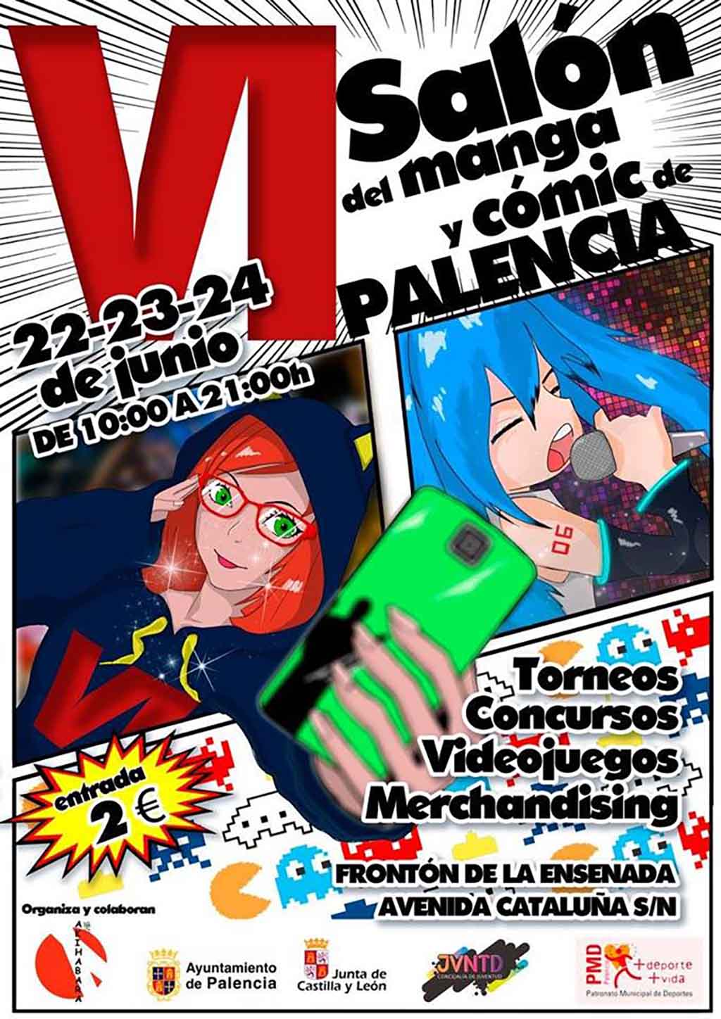VI Salón del Manga y del Cómic (Palencia) @ Frontón de la Ensenada