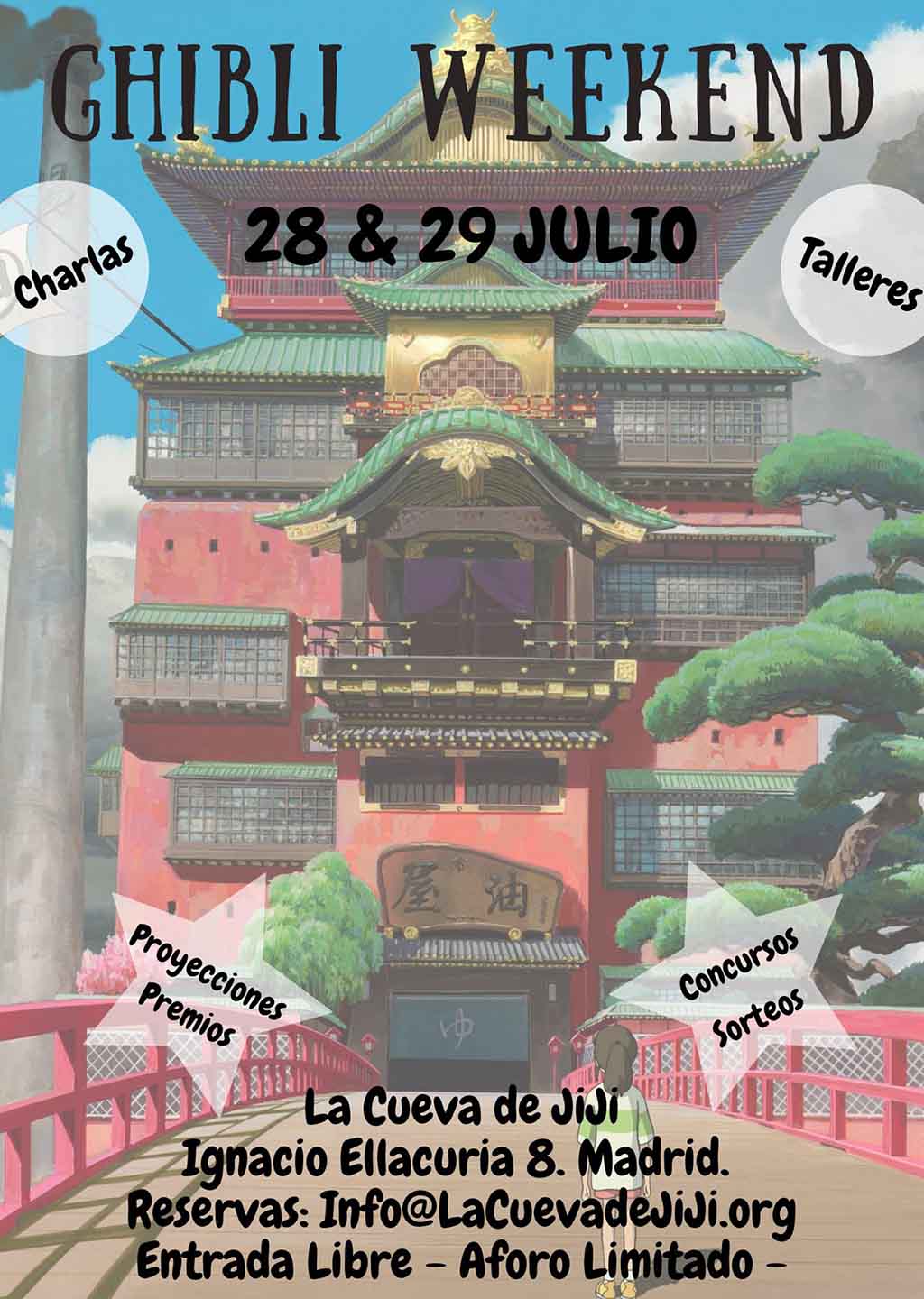 Ghibli Weekend (Madrid) @ La cueva de Jiji
