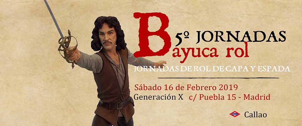 Bayuca Rol (5ª Jornadas) @ Generación X