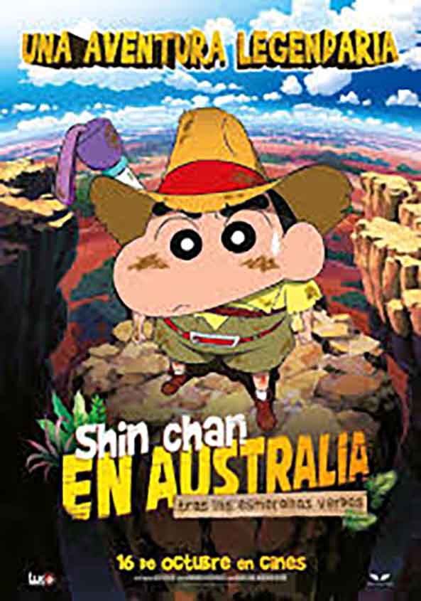 Shin-chan en Australia. Tras las esmeraldas verdes