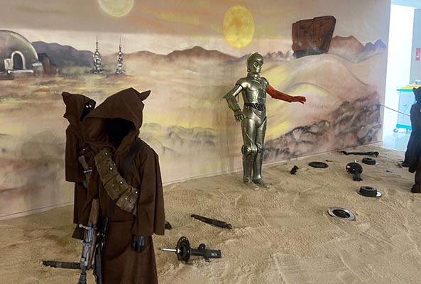 CONTINÚA LA EXPOSICIÓN Universo Star Wars (Fuenlabrada)