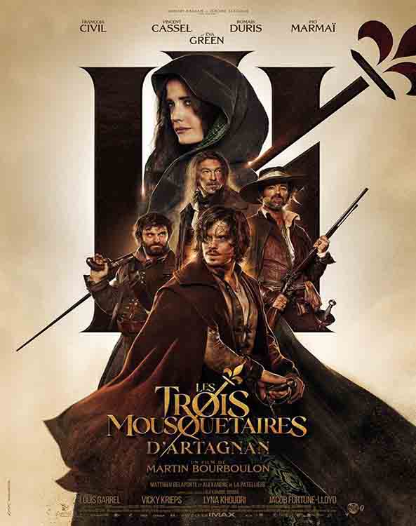 Los tres mosqueteros D'Artagnan