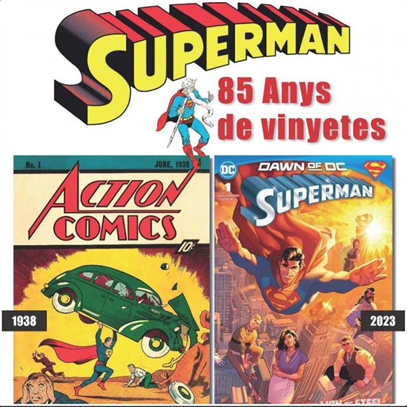 Exposición Superman (Barcelona) @ Museo del Cómic y de la Ilustración