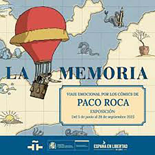 La memoria. Viaje emocional por los cómics de Paco Roca (Madrid) @ Instituto Cervantes: Sala de conferencias - Vestíbulo
