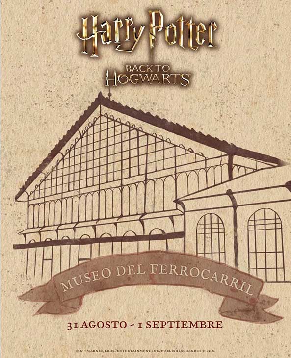 Harry Potter Back to Howarts (Madrid) @ Museo del Ferrocarril