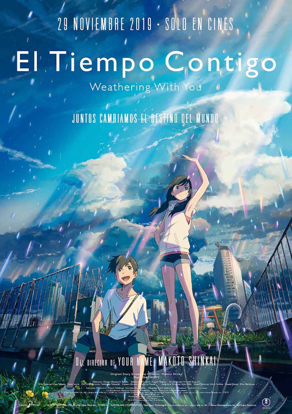 El tiempo contigo (Weathering with you)