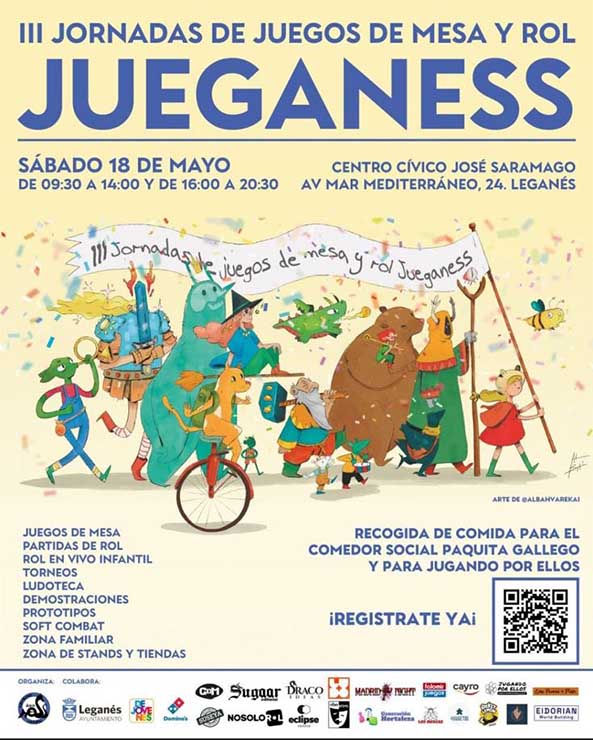 Jueganess (Madrid) @ Centro Cívico José Saramago