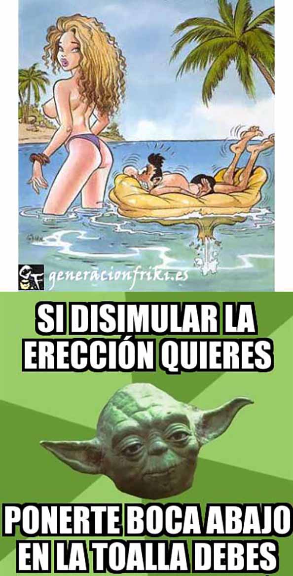 371) 28-04-14 ereccion-playa-consejo-yoda-Humor