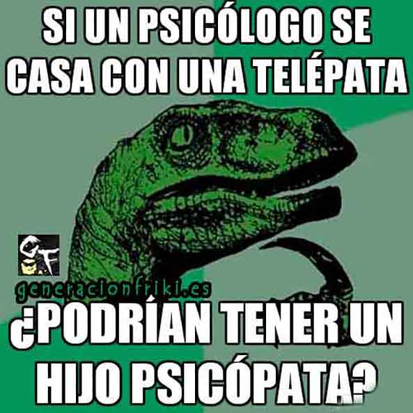 535) 16-07-14 philosoraptor-Psicologo-telepata-Humor