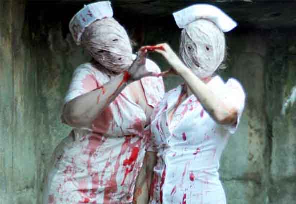 silent hill nurses cosplay