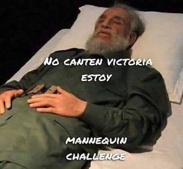 1440) 06-12-16 Fidel-Castro-Manneguin-Challenge-Humor
