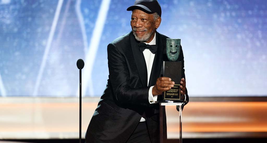 Ganadores-Premios-Sindicato-Actores-2018-Generacion-Friki-Morgan-Freeman