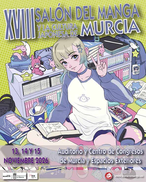 EVENTOS-XVIII-SALON-DEL_MANGA-MURCIA-NOVIEMBRE-2026-Cartel