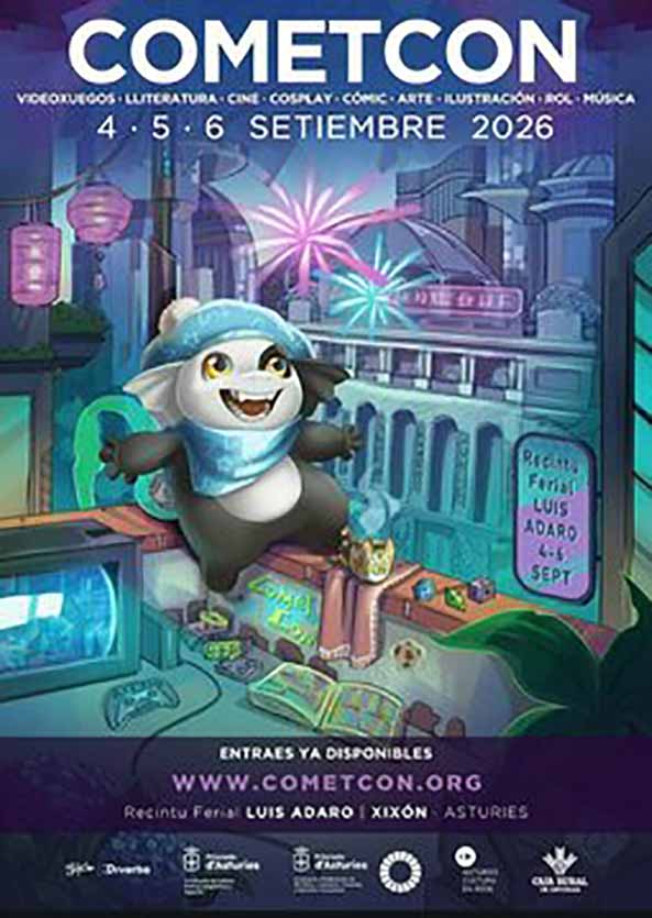 Eventos Cometcon Asturias Septiembre 2026